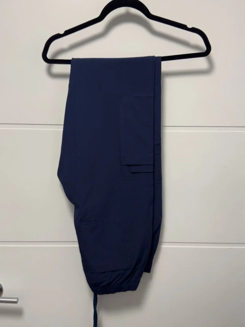 Eclipse Blue Figs Scrub Set (Top + Pants)